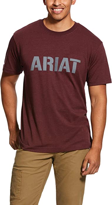 ARIAT Men's Rebar Cotton Strong Block T-Shirt