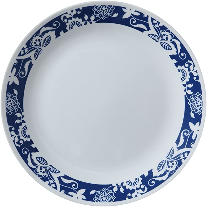 Corelle Livingware True Blue 8.5" Lunch Plate (Set of 6)
