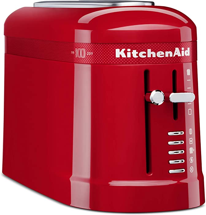 KitchenAid Queen of Hearts 2-Slice Toaster KMT3115QHSD, Passion Red