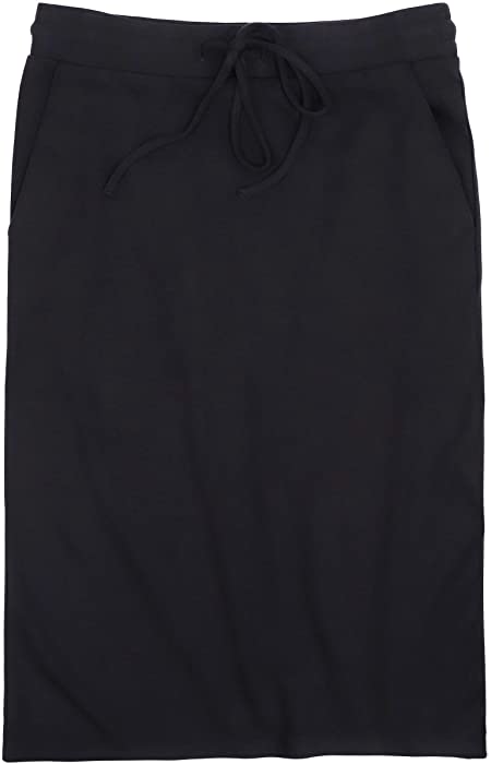 Ann Taylor LOFT Women's Pull-on Midi Knit Skirt with Pockets