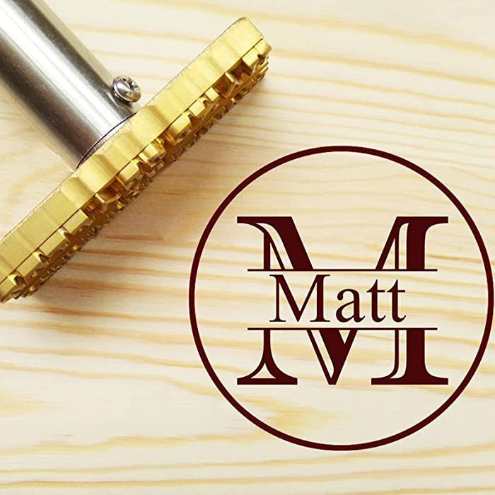 Custom Electric Branding Iron for woodworkers Custom Wood Burning Stamp Including The Handle Wood Branding Iron Custom Branding Iron for Wood Including The Handle (1"x1")