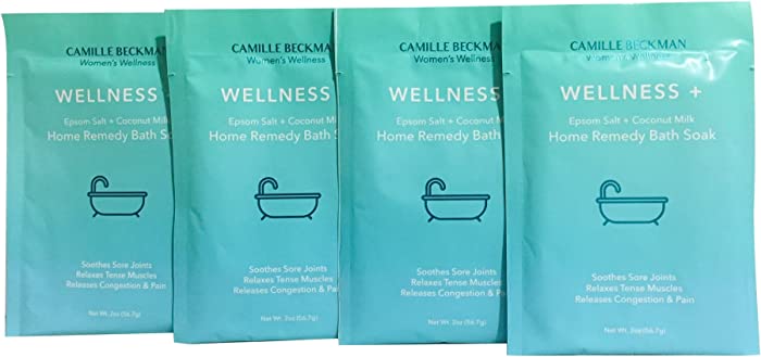 Camille Beckman Home Remedy Body Bath Soak, Wellness Plus, 2 Oz (Pack of 4)