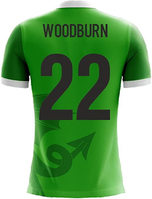 2022-2023 Wales Airo Concept 3rd Football Soccer T-Shirt Jersey (Ben Woodburn 22) - Kids