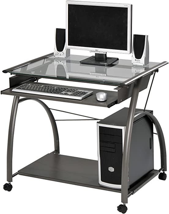 ACME Vincent Computer Desk - 00118 - Pewter