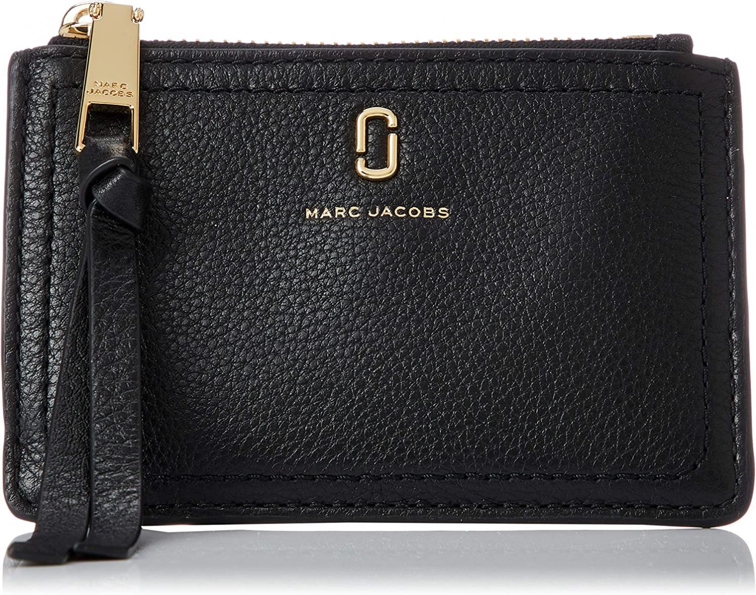 Marc Jacobs M0015123 TheSoftshot Commuter Wallet Key Ring Leather 3-Way [Parallel Import]
