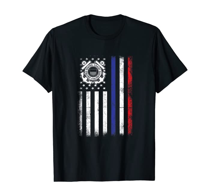 Patriot US Coastguard Coast Guard 4th July Independence Day T-Shirt