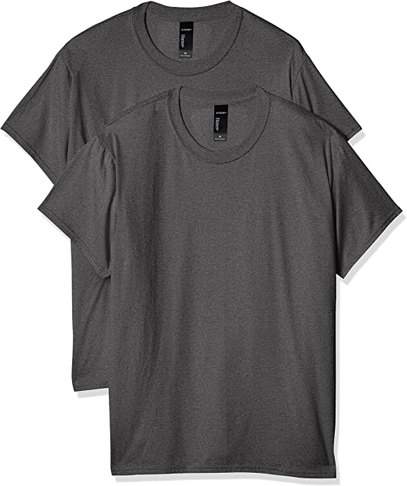 Hanes Men's Perfect-T Short Sleeve Triblend T-shirt (2-pack)