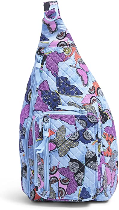Vera Bradley Women's Cotton Medium Sling Backpack