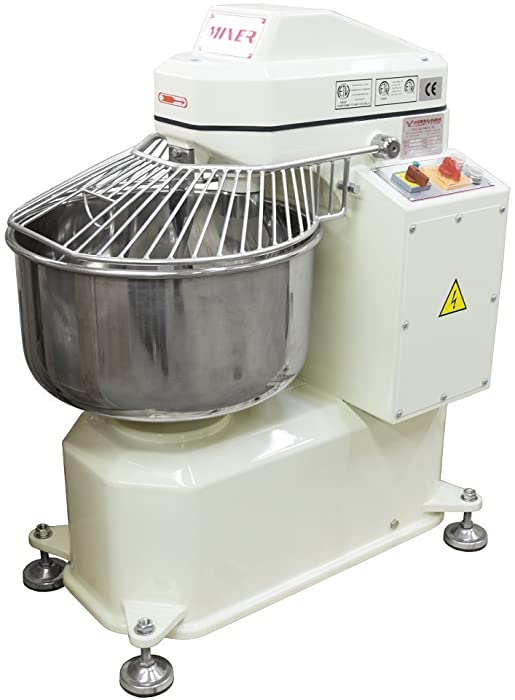 American Eagle Food Machinery 40 quart Dual Motor Spiral Dough Mixer, 26 lb. Flour/44 lb. Dough 220V/60Hz/3pH