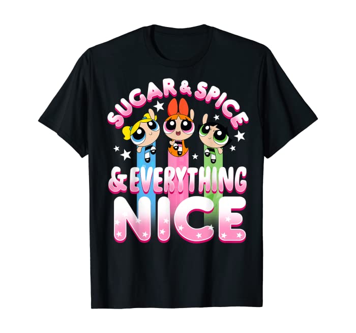 CN Powerpuff Girls Sugar & Spice & Everything Nice T-Shirt