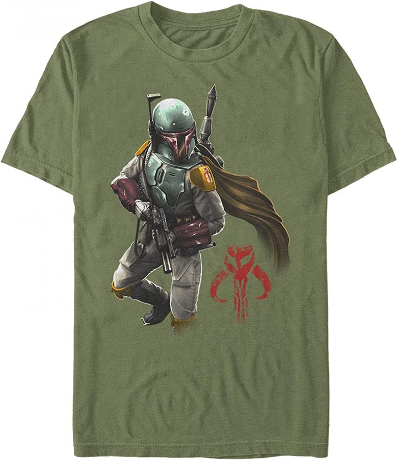 STAR WARS Men's Mandalorian Warrior T-Shirt