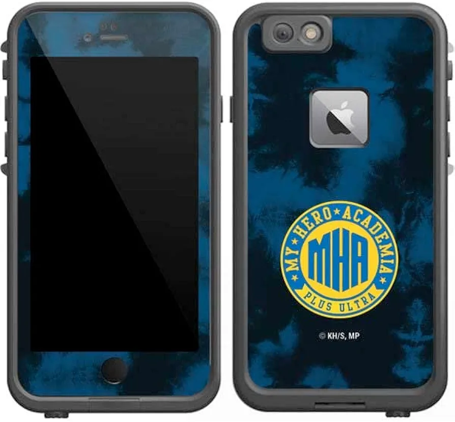 Skinit Decal Skin Compatible with LifeProof Fre iPhone 6/6s Plus - Officially Licensed Crunchyroll My Hero Badge Design