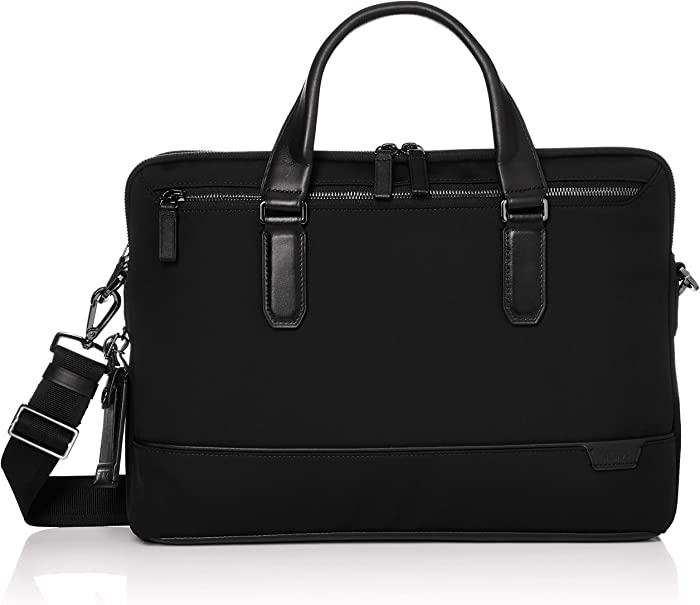 TUMI - Harrison Sycamore Slim Top Zip Briefcase - 15 Inch Computer Bag for Women - Black