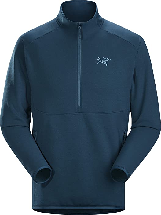 Arc'teryx Kyanite AR Half Zip Men's | Durable Stretch-Fleece Layering Pullover
