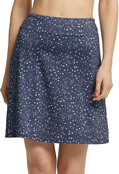 slimour Women Knee Length Skirts with Shorts Modest Skirt with Pockets Golf Skorts Plus Size