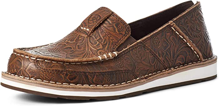 ARIAT Womens Cruiser Moccasins Flats Casual - Brown