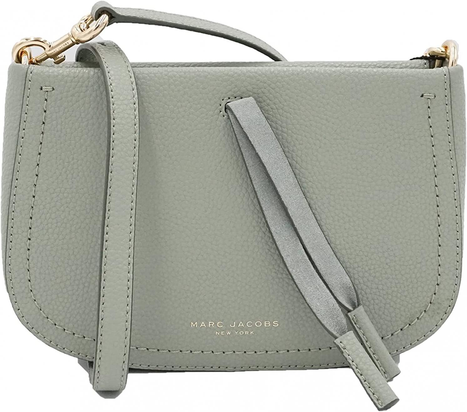 Marc Jacobs H103L01SP21 Seagrass Women's Tasseled Leather Crossbody Bag