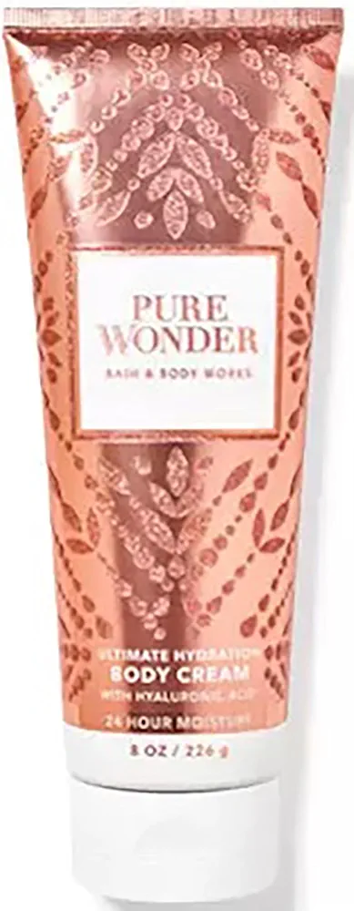 Bath & Body Works Pure Wonder Ultimate Hydration Body Cream Gift Set For Women, 8 Fl Oz (Pure Wonder)