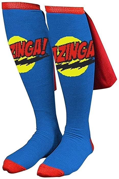 The Big Bang Theory Bazinga Cape Adult Socks
