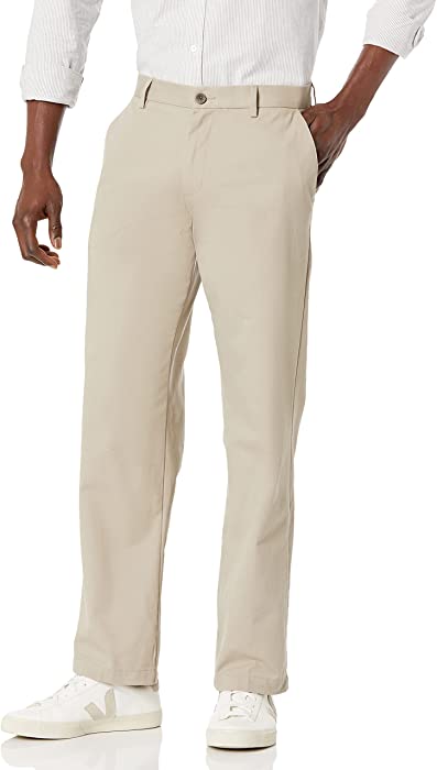 Amazon Essentials Men's Classic-fit Wrinkle-Resistant Flat-Front Chino Pant
