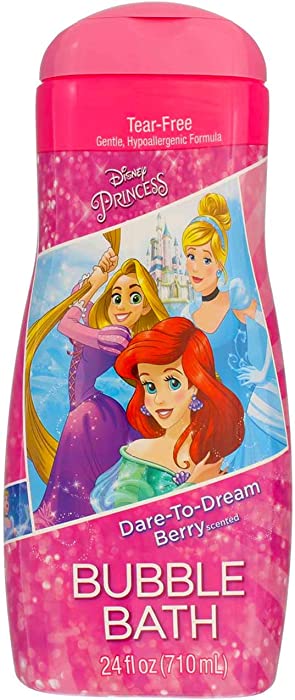 Disney Princess Bubble Bath 24 Ounce Berry Bouquet (709ml) (6 Pack)