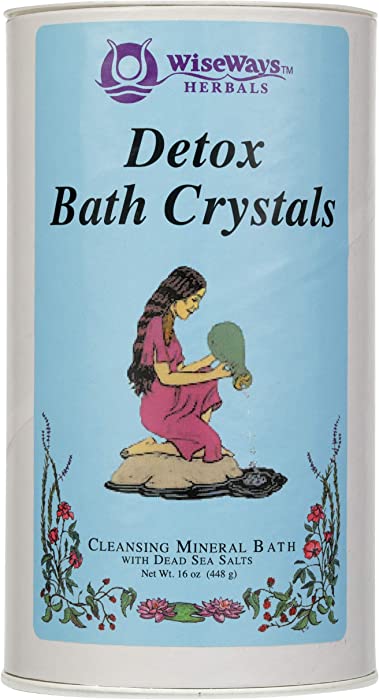 Wise Ways Herbals, Bath Crystals Detox, 16 Ounce