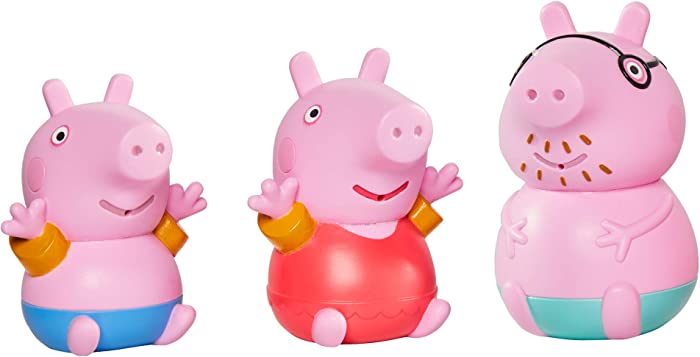 Toomies E73159 Daddy Pig, Peppa & George