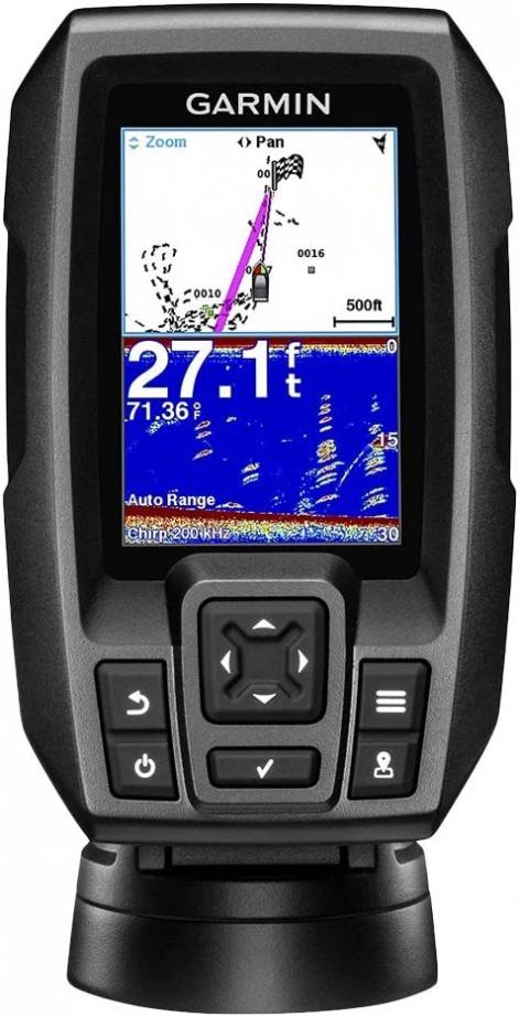Garmin Striker 4 Built-in GPS Fish Finder (Renewed)
