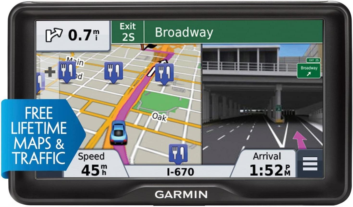 Garmin nuvi 2797LMT 7-Inch Portable Bluetooth Vehicle GPS with Lifetime Maps and Traffic (Renewed)