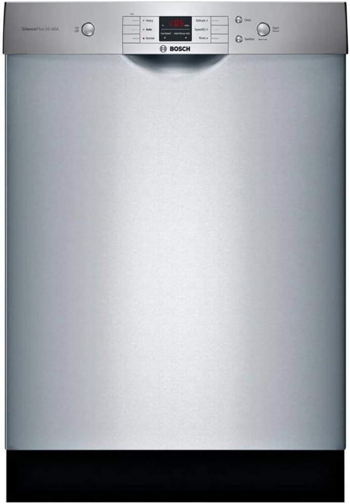 Bosch 24" 100 Series Stainless Steel Dishwasher