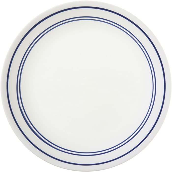 Corelle Livingware Classic Café Blue 8.5" Lunch Plate (Set of 8)
