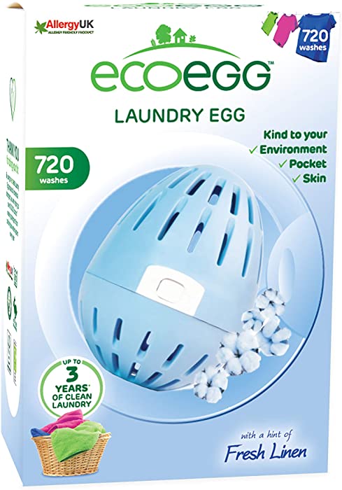 ecoegg Laundry Egg, Fresh Linen 720 Loads