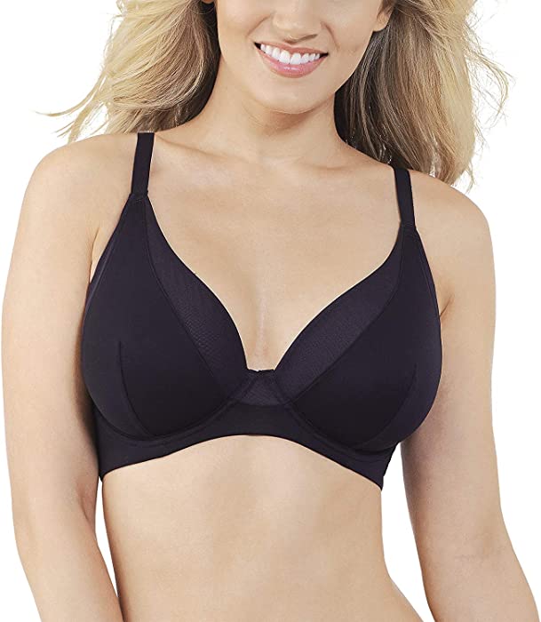Vanity Fair Womens Breathable Luxe Full Coverage Unlined Underwire Bra