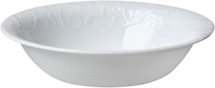 Corelle Embossed Bella Faenza 18 Ounce Soup/Cereal Bowl (Set of 4)