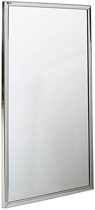 Bradley Corporation 781-018360 Channel Frame Mirror, 18" x 36"