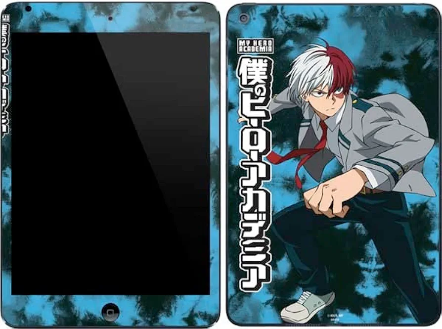 Skinit Decal Tablet Skin Compatible with iPad Mini 4 - Officially Licensed Crunchyroll Shoto Todoroki Uniform Design