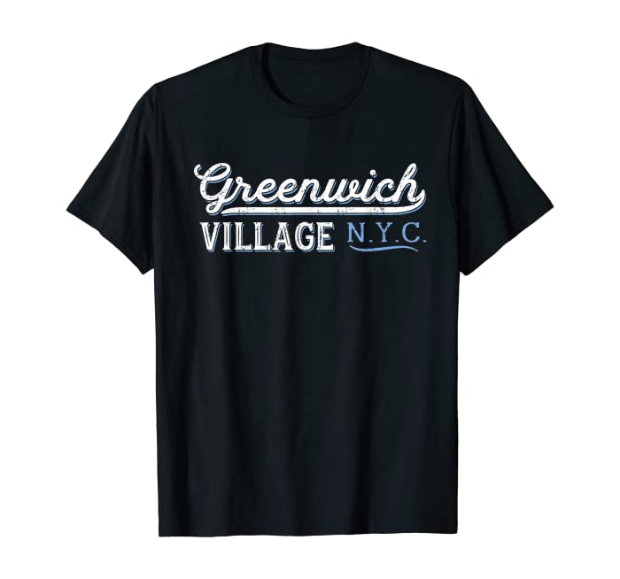 Greenwich Village NYC T Shirt - Vintage New York City Tee