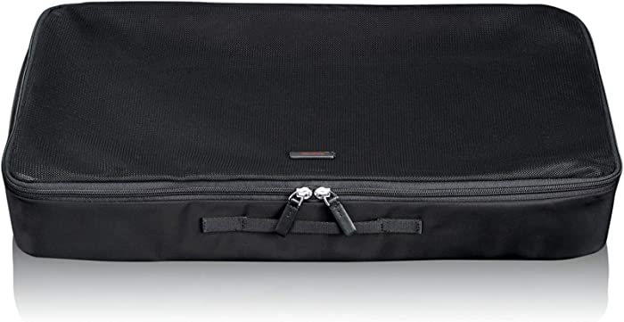 TUMI Travel Accessories Extra Large Packing Luggage Organizer Cubes, Black, One Size