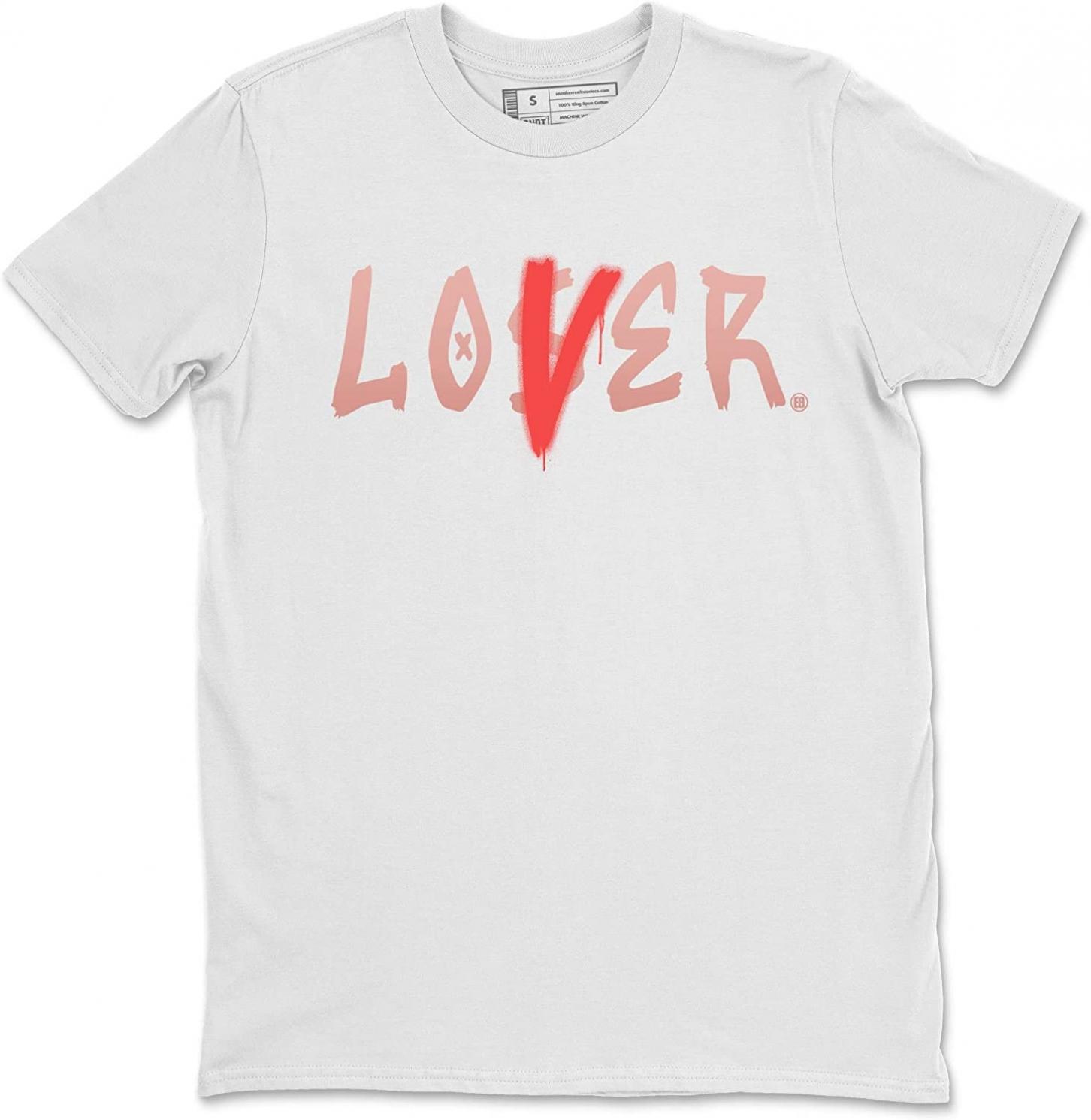 Loser Lover 3 Retro Rust Pink Crimson Design Sneaker Matching T-Shirt