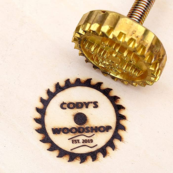 Custom Branding Iron for Wood Logo, for Wood Branding Iron Personalized Branding Iron Custom Logo Branding Iron for Wood Stamp Wood Burning Stamp Personal Branding Iron (1.5"x1.5")