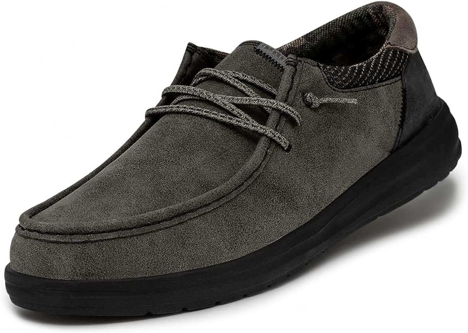 Hey Dude Men's Paul Multiple Colors & Sizes| Men’s Shoes | Men's Lace Up Loafers | Comfortable & Light-Weight