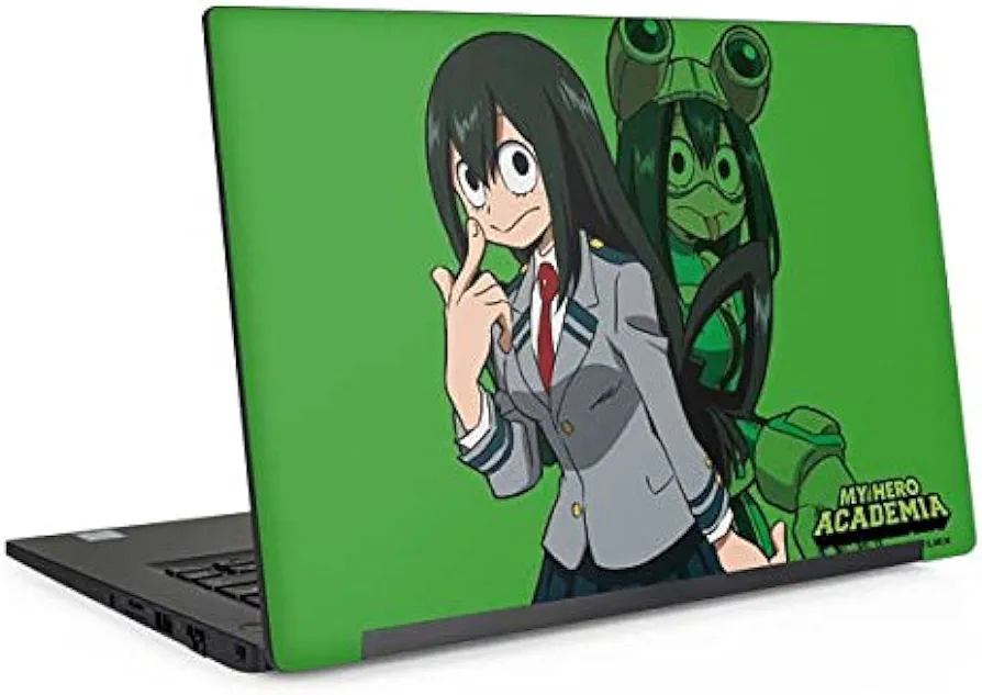 Skinit Decal Laptop Skin Compatible with Latitude 7430 - Officially Licensed My Hero Academia Tsuyu Frog Girl Design