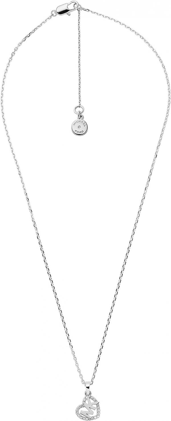 Michael Kors Women's Silver Brass Pendant Necklace (Model: MKJ7777040)