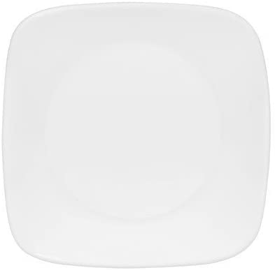 Corelle Square Pure White 6.5" Plate [Set of 6]
