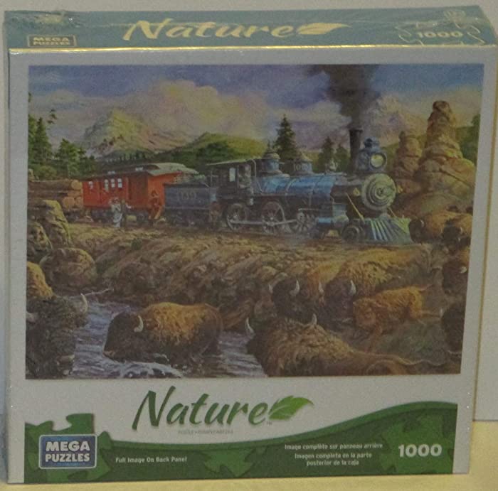 Wildlife Gallery Train "Delaying the Iron Horse" 1000 Piece Puzzle