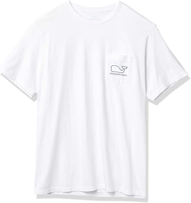 vineyard vines Men's Short Sleeve Modern Whale Pocket T-Shirt