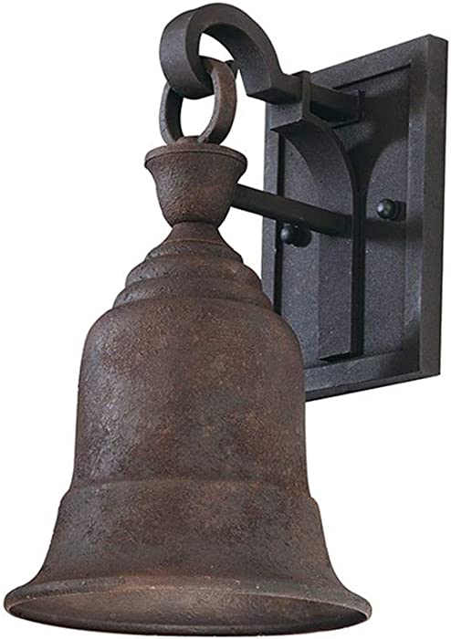 Troy Lighting B2361CR Liberty-1 Light Outdoor Wall Lantren-7 Inches Wide by 11.5 Inches High, Cenntinial Rust Finish