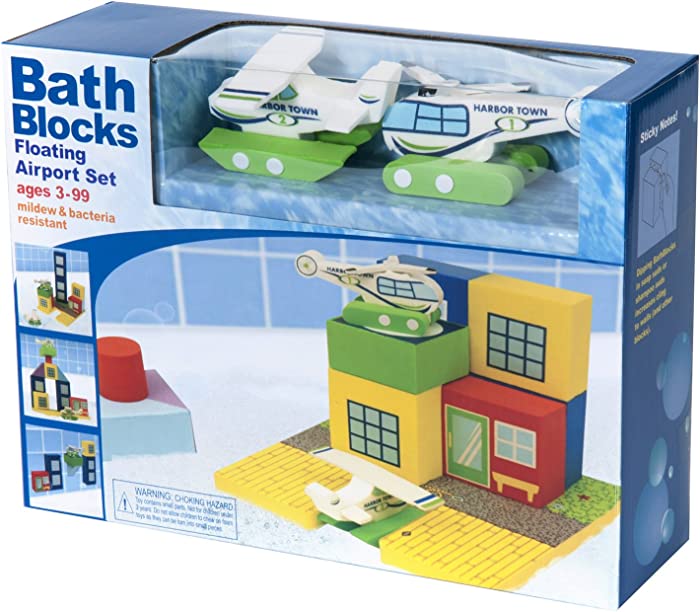BathBlocks Floating Airport Set in Gift Box,22088