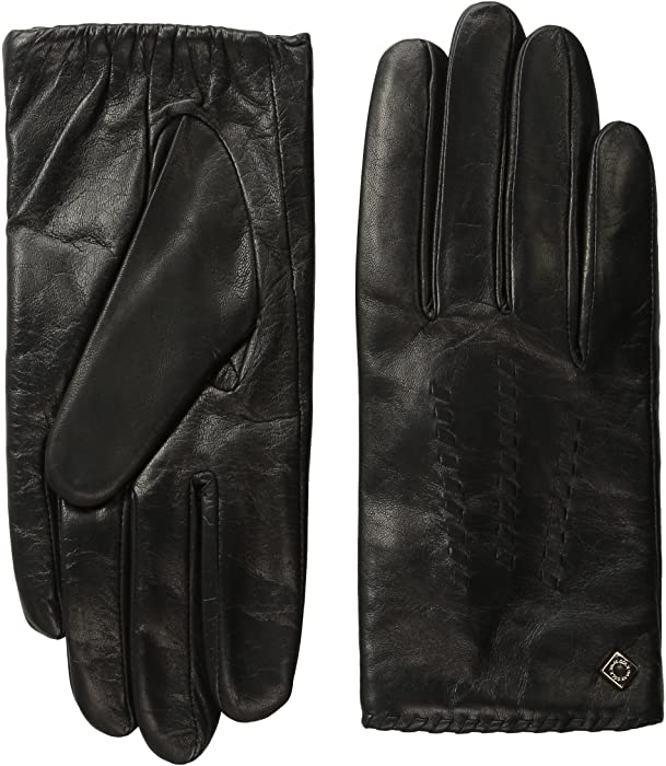 Cole Haan Women's Whipstitch Shortie Leather Glove