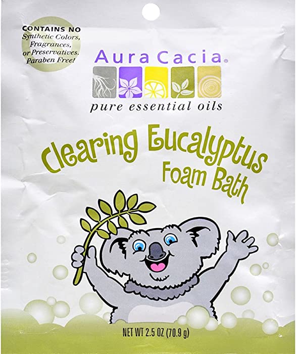 Aura Cacia Foam Bath for Kids Clearing - 2.5 Oz, 6 pack